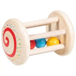 Holz-Greifling Käfigrassel Regenbogen mit bunten Kugeln – Babyspielzeug ab 0+ Monaten