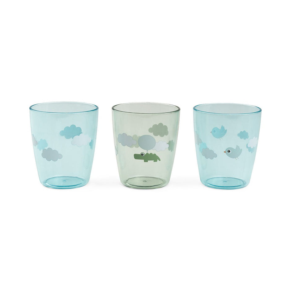 Yummi Mini Trinkgläser 3er - Pack – Grün - Babylions