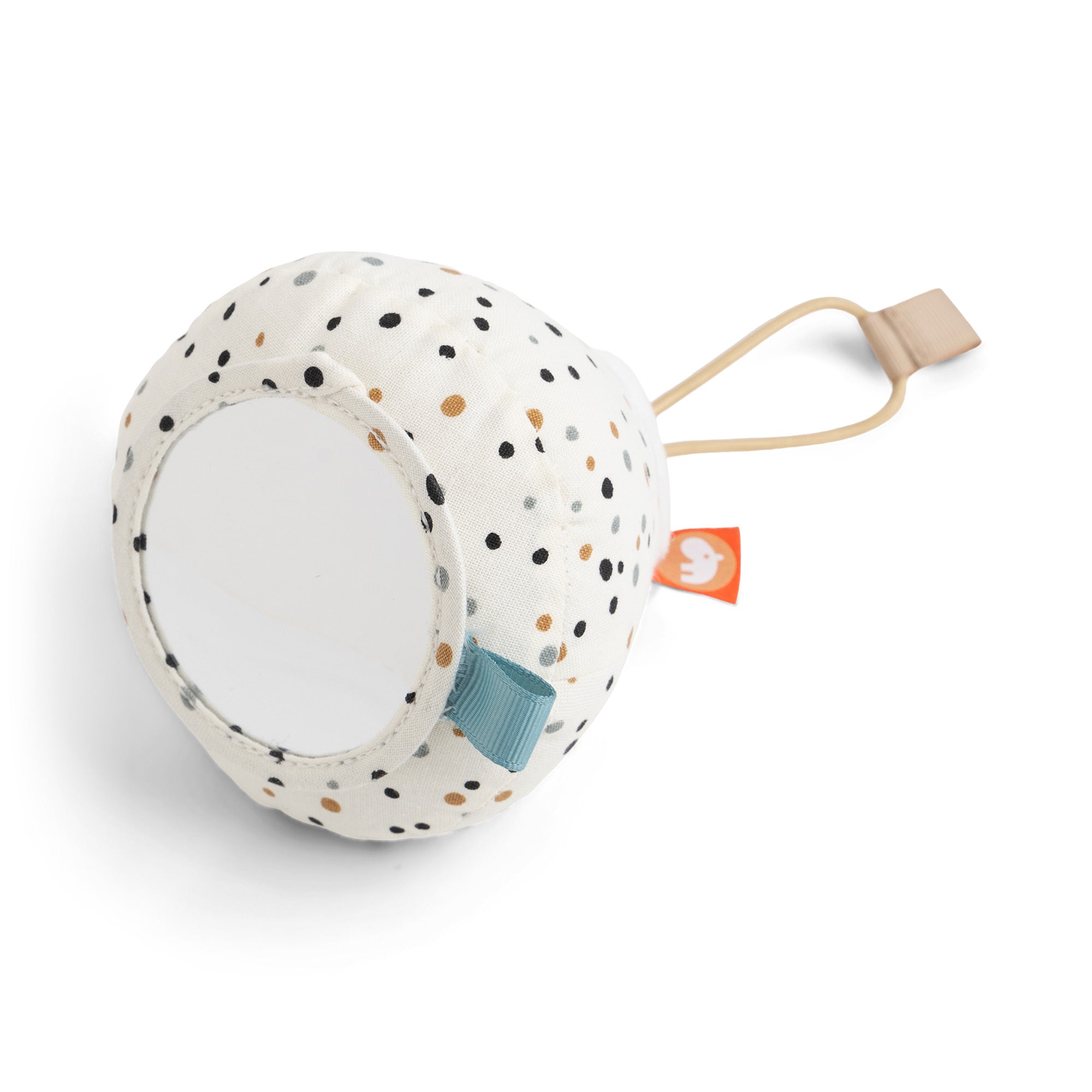 Spielring für Activity Gym Lalee von Done by Deer mit gepunktetem Stoffdesign