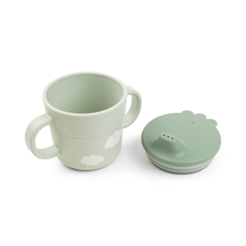 Foodie First Meal Geschirr - Set – Grün & Pink - Babylions