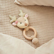 Greifspielzeug mit Rassel – Reh Lia oder Affe - Babylions