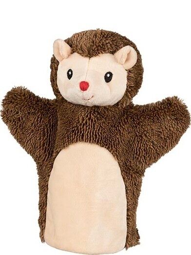 Handpuppe Igel für Kinder – weiche Tierpuppe zum kreativen Spielen und Geschichtenerzählen – BabyLions®