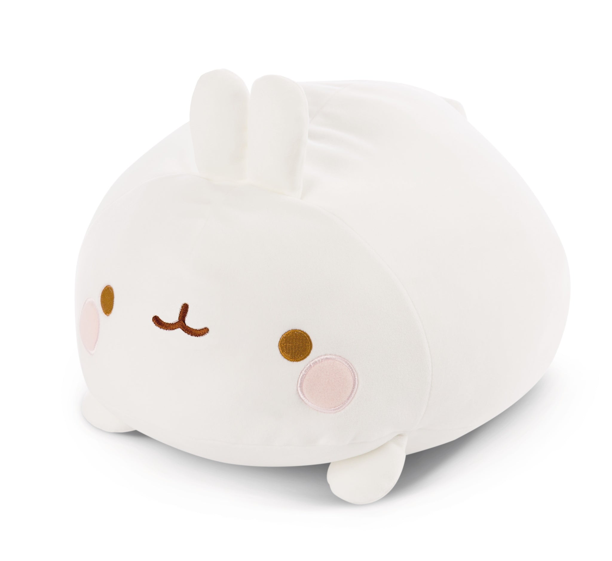 MOLANG Figurenkissen 30 × 40 cm aus weichem NICI Plüsch für Babys, Kinder und MOLANG-Fans