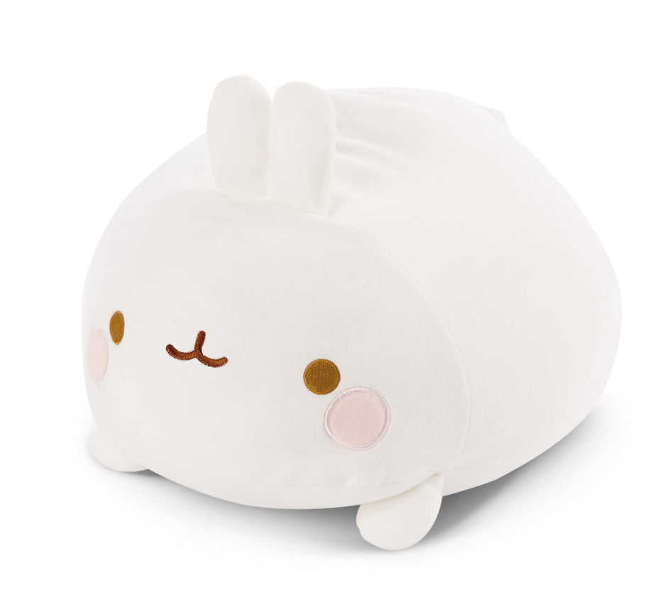 MOLANG Figurenkissen 30 × 40 cm aus weichem NICI Plüsch für Babys, Kinder und MOLANG-Fans