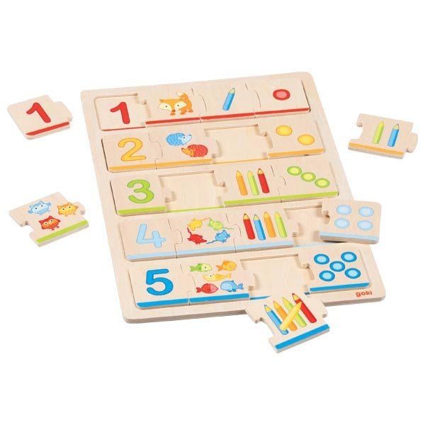 Puzzzle Lerne zählen - Babylions
