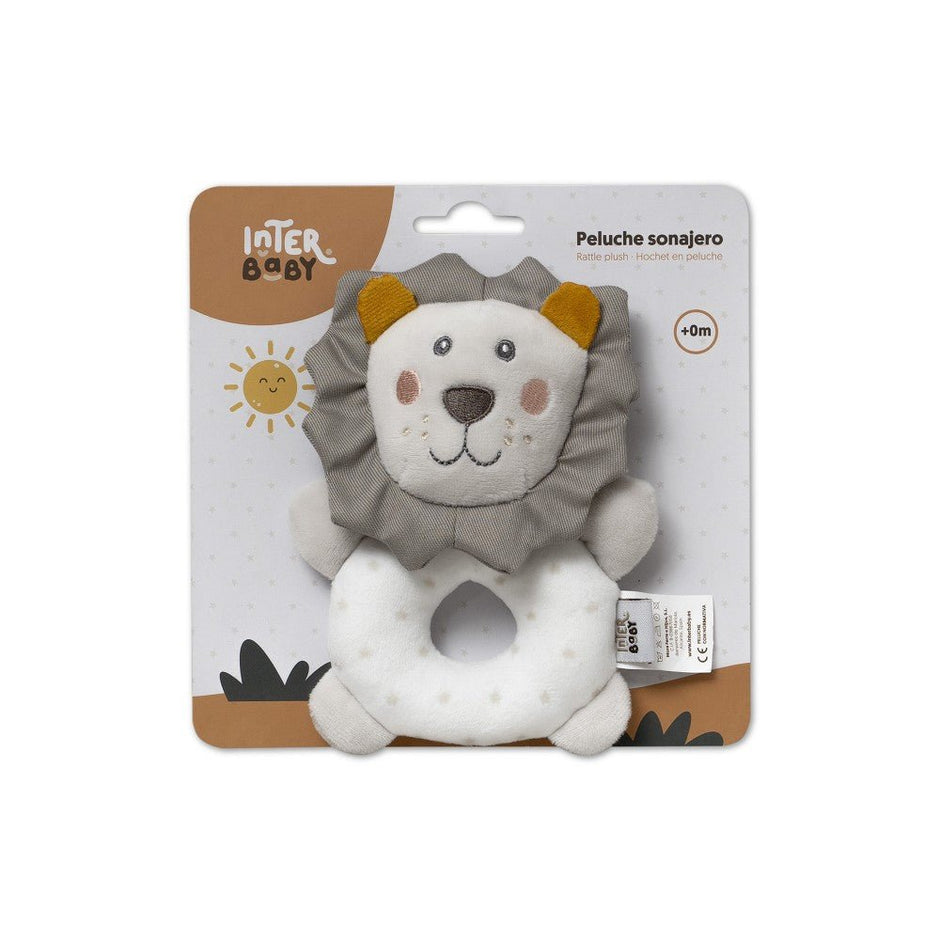 Rassel - Plüschtier „Löwe & Krake“ - Babylions