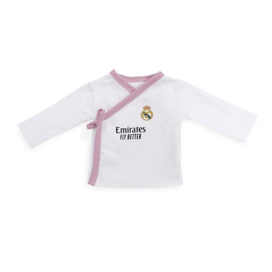 Real Madrid Baby Erstausstattungs - Set 5 - teilig – Blau oder Rosa - Babylions