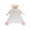Rückseite Real Madrid Baby Schmusetuch Bär rosa mit Minky Stoff