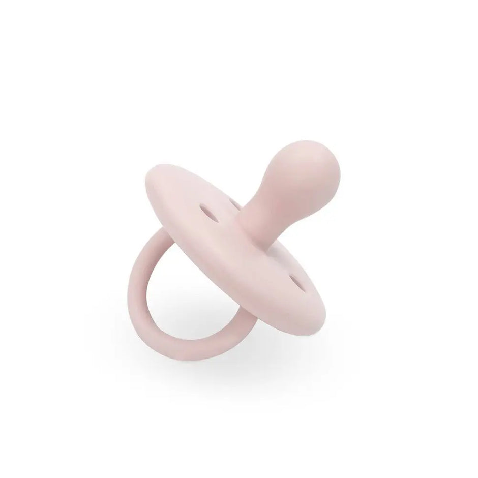 Rosa Silikon Schnuller Real Madrid BPA-frei ergonomisch mit Ringgriff