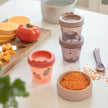 Snackboxen für Babys – 3er - Set in Grün oder Pink - Babylions