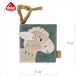Baby Stoffbuch Pferd natur 11 cm – kompaktes Fühlbuch zum Greifen und Entdecken ab 0 Monaten