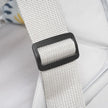 Tragbarer Reise-Hochstuhl Real Madrid Baby mit Tasche – verstellbarer Sicherheitsgurt Detail grau