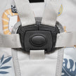 Tragbarer Reise-Hochstuhl Real Madrid Baby mit Tasche – 5-Punkt-Sicherheitsgurt Detail grau